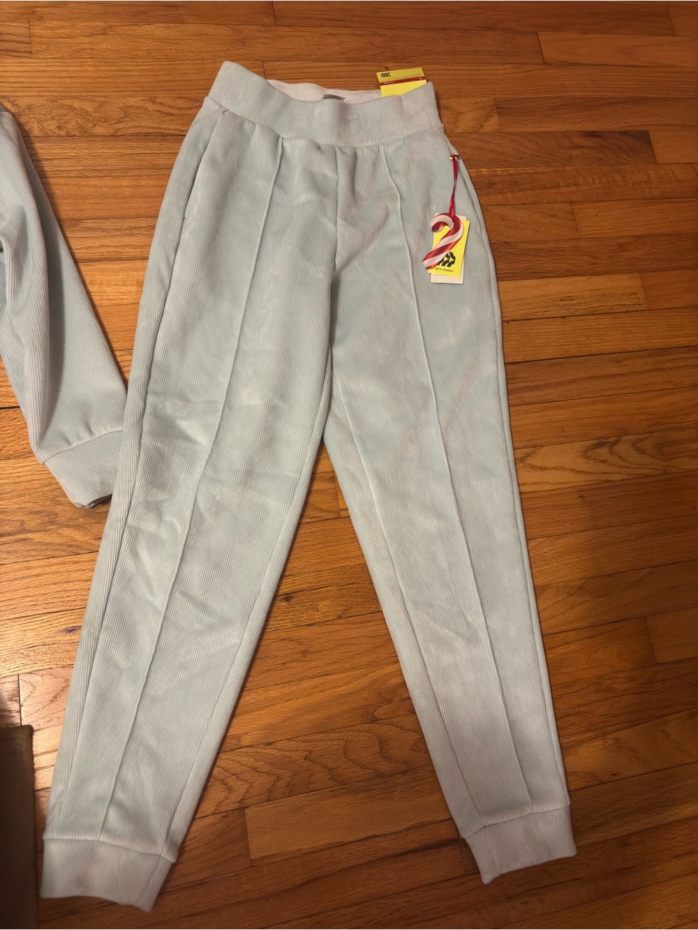 All in Motion Light Aqua Blue Tracksuit Set NWT SIZE S TOP, SIZE XS BOTTOMS - Picture 5 of 9